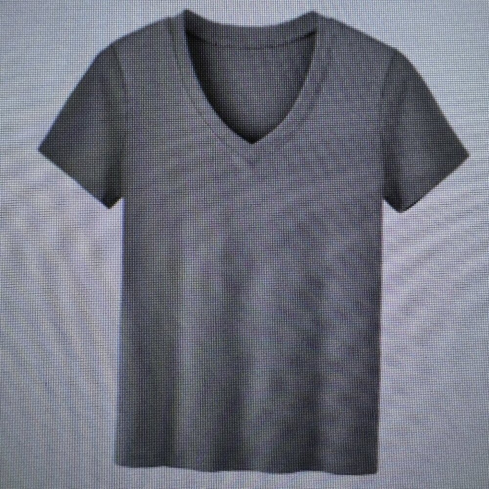 Showitty 3 Pack Multicolor Short Sleeve V Neck Basic T Shirts Womens Size XL - Picture 4 of 8